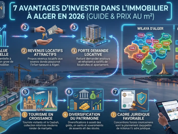 investir dans l'immobilier à Alger en 2026